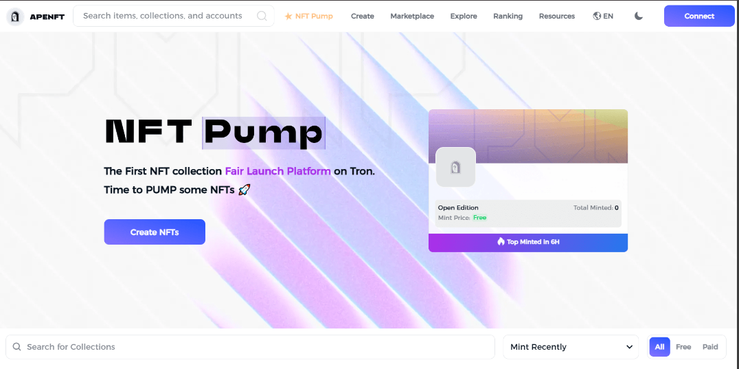 card image Джастин Сан презентовал новую платформу невзаимозаменяемых токенов NFT Pump