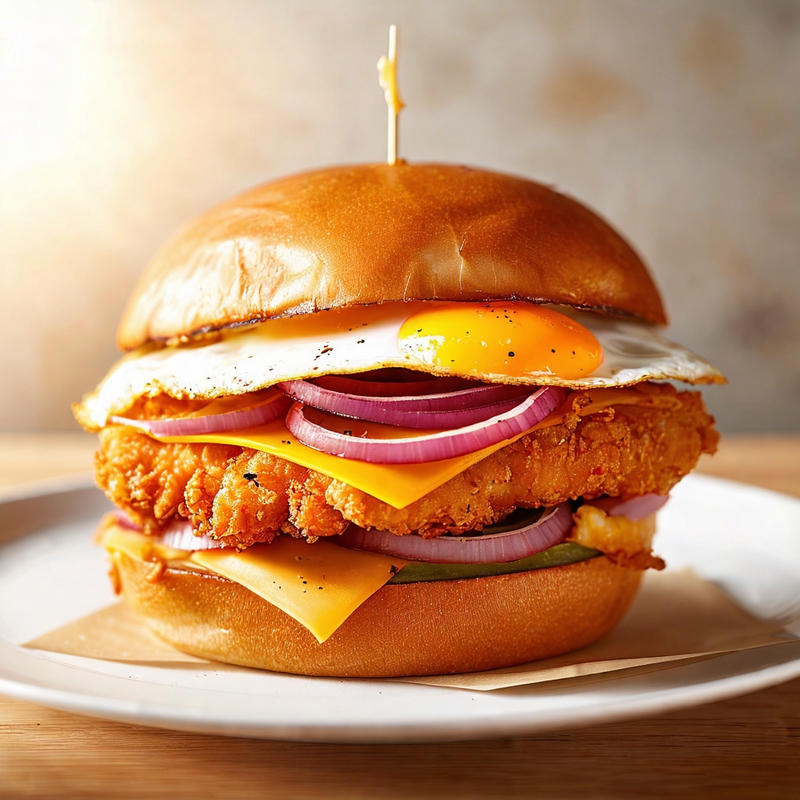 Hamburguesa De Pollo