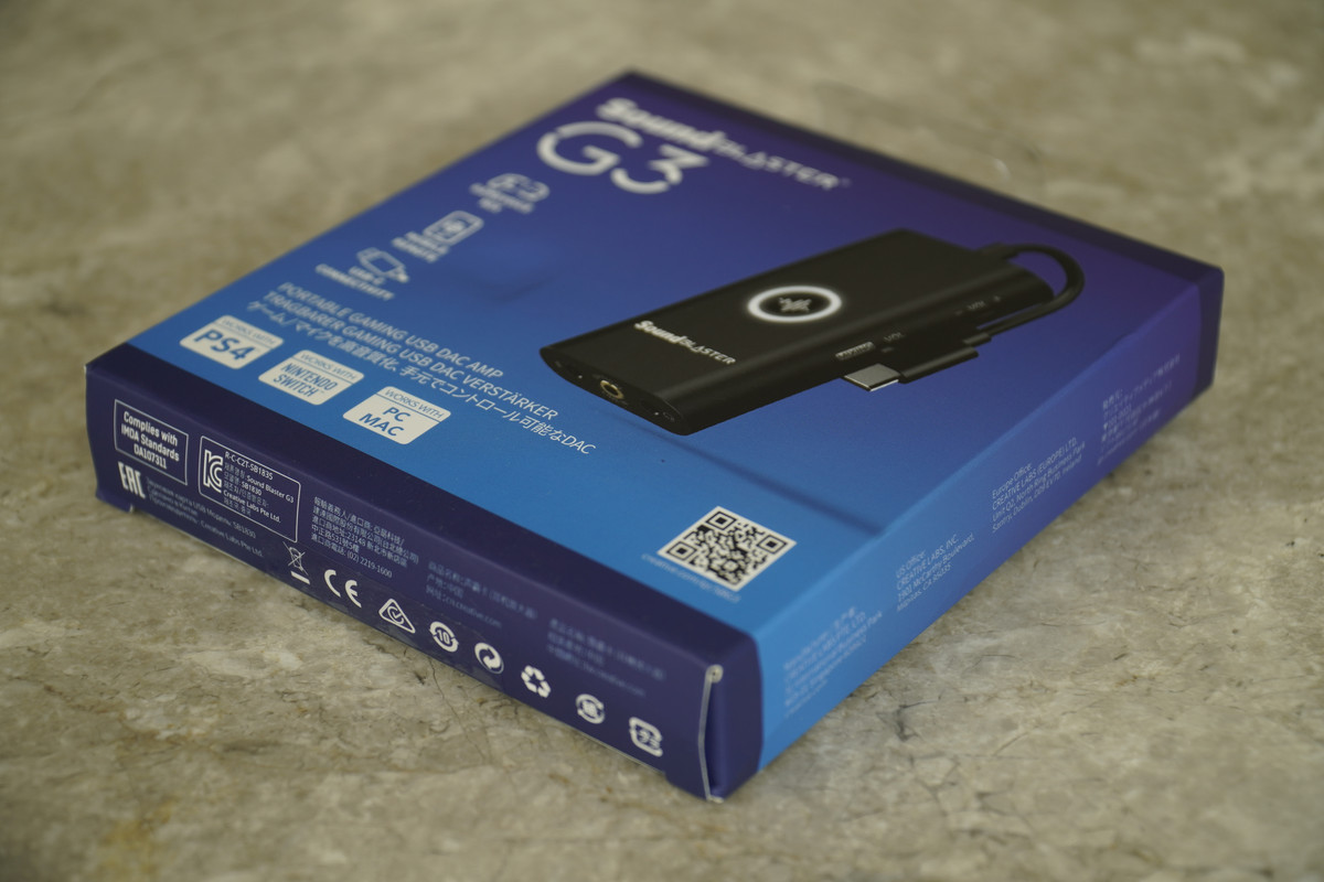 Tipidpc Com Creative Sound Blaster G3 Portable Gaming Or Work Dac Amp