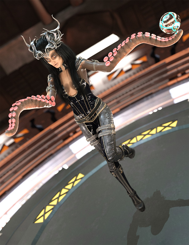 Tentafem Hierarchical Poses for Genesis 8.1 Females and FPE Tentacle Arms Tentafem Hierarchical Poses for Genesis 8.1 Females and FPE Tentacle Arms