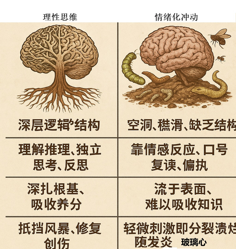 理性思维与情绪化