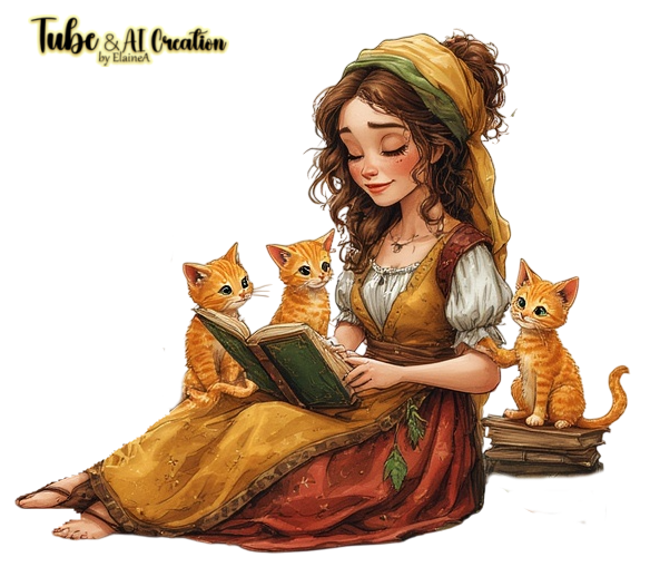 Tube AI by Elaine A females and cats 6