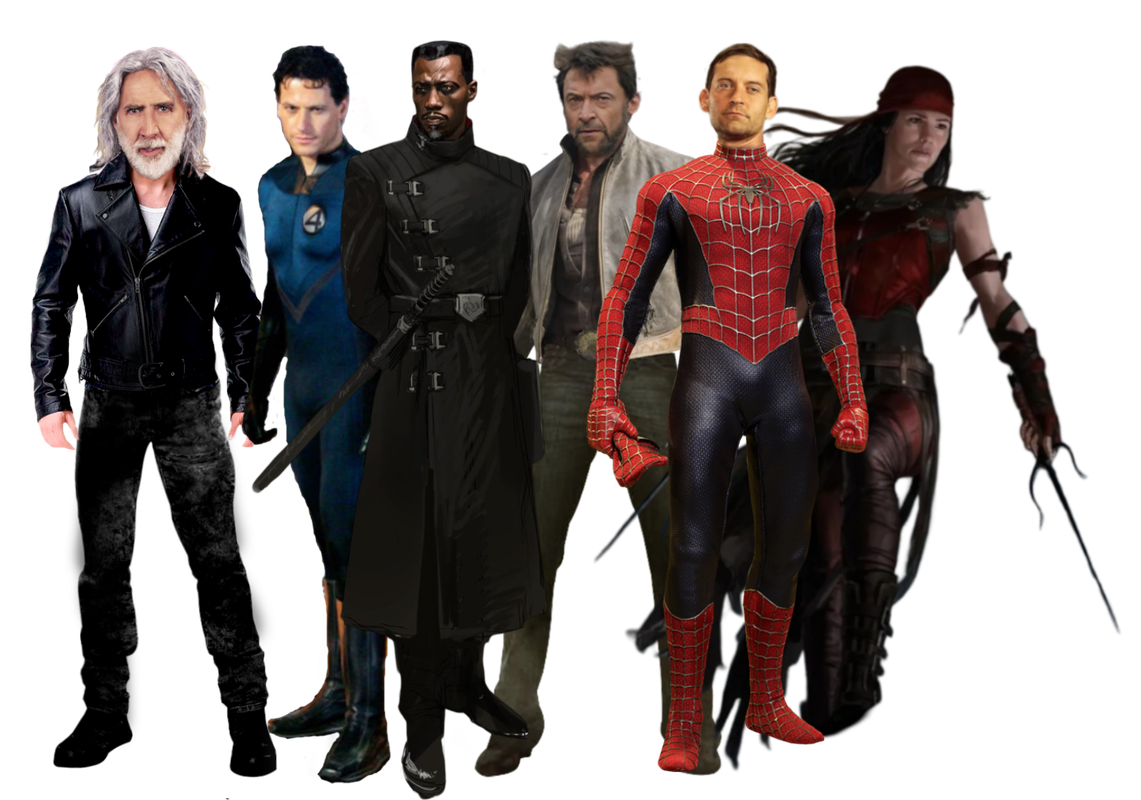 Early 2000s Marvel Superheroes