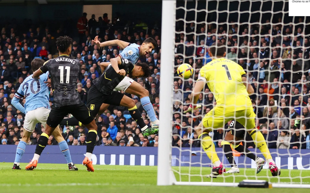 Manchester City pasa sobre el Aston Villa y se acerca al liderato de la Premier