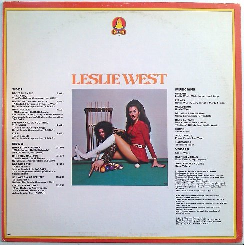 Leslie West - The Great Fatsby (1975) [Vinyl Rip 24/192] lossless+MP3