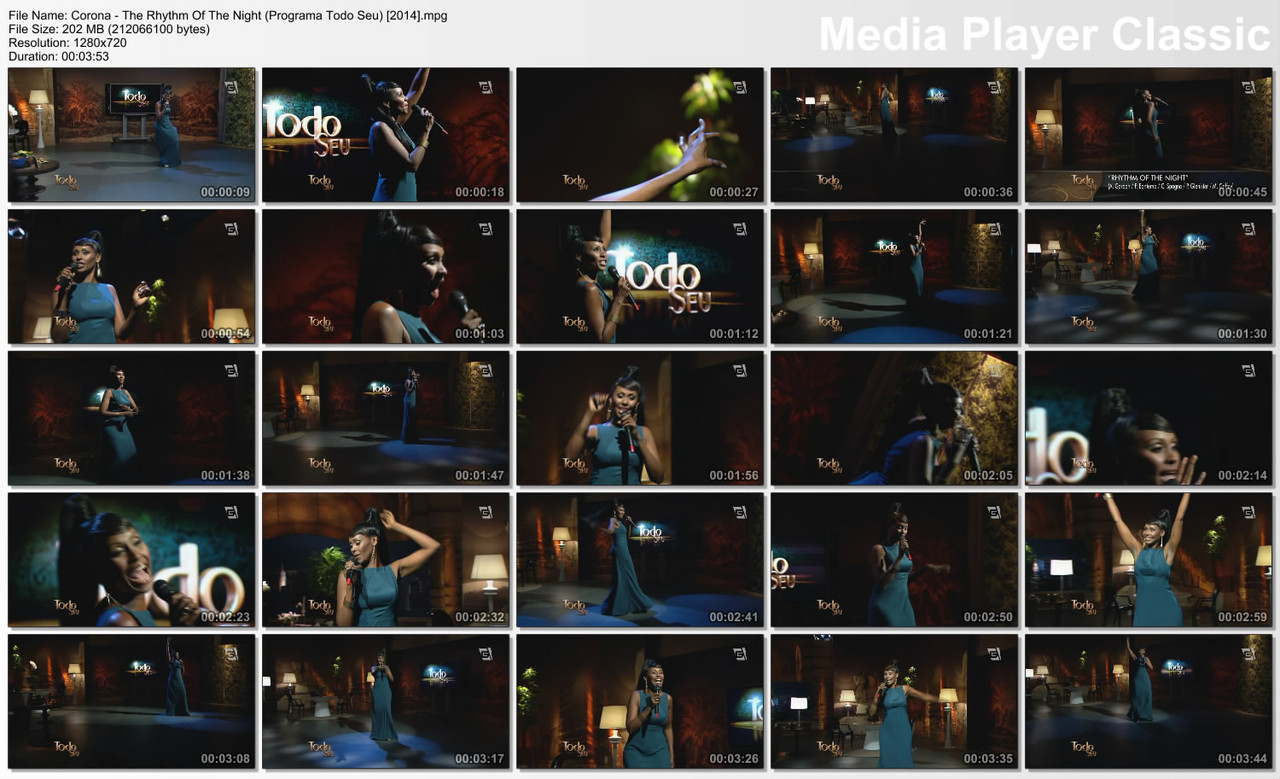 Corona - The Rhythm Of The Night (Programa Todo Seu) [2014]