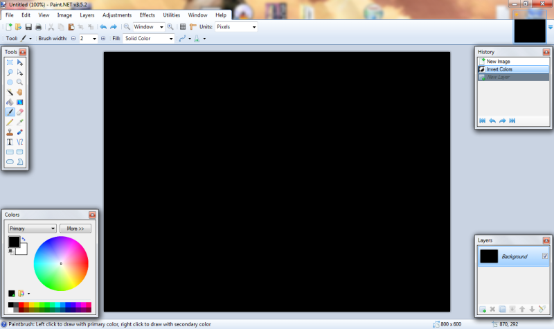 Nebula Background Creations Paint Net Forum
