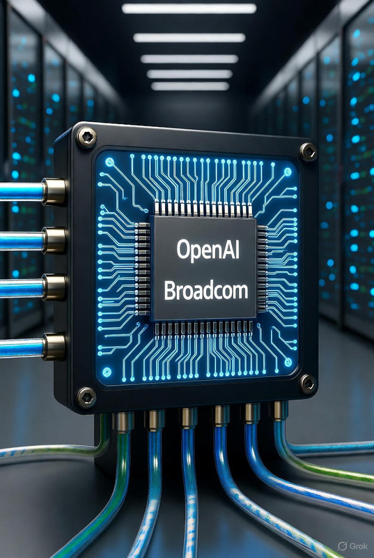 OpenAI Desafia o Rei Nvidia: Broadcom Entra na Briga para Forjar o Primeiro Chip de IA da Era Altman