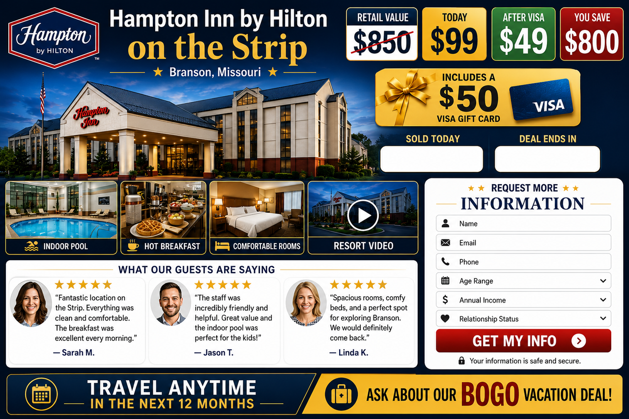 Hampton Inn Branson offer