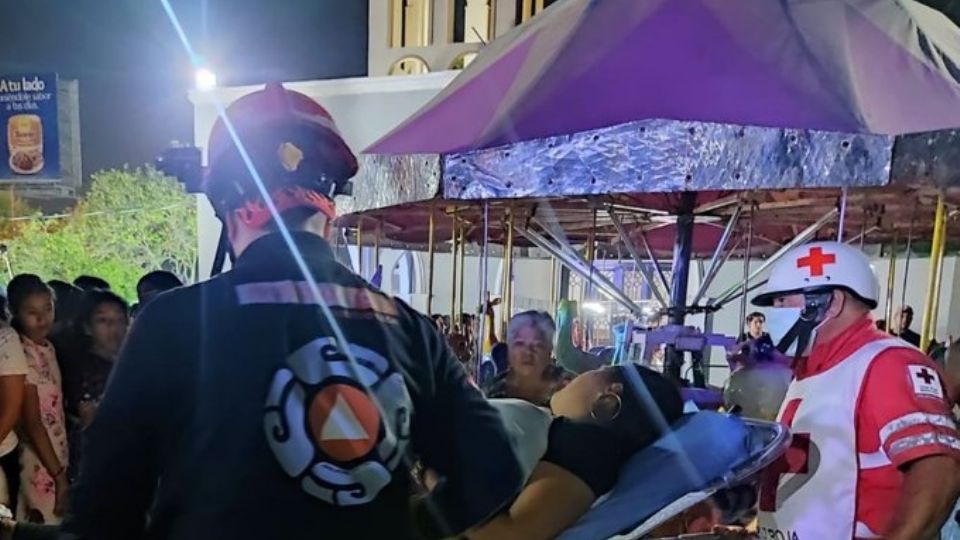 Pánico en la sultana: Juego mecánico en Monterrey sufre colapso; deja tres heridos