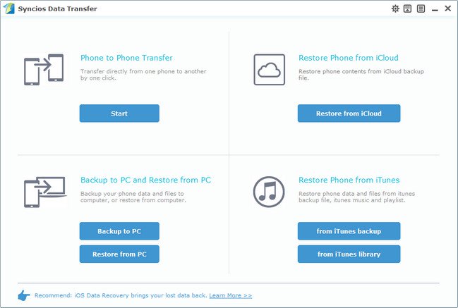 Anvsoft SynciOS Data Transfer 2.0.7 Multilingual. Anvsoft SynciOS Data Transfer 2.0.7 Multilingual.