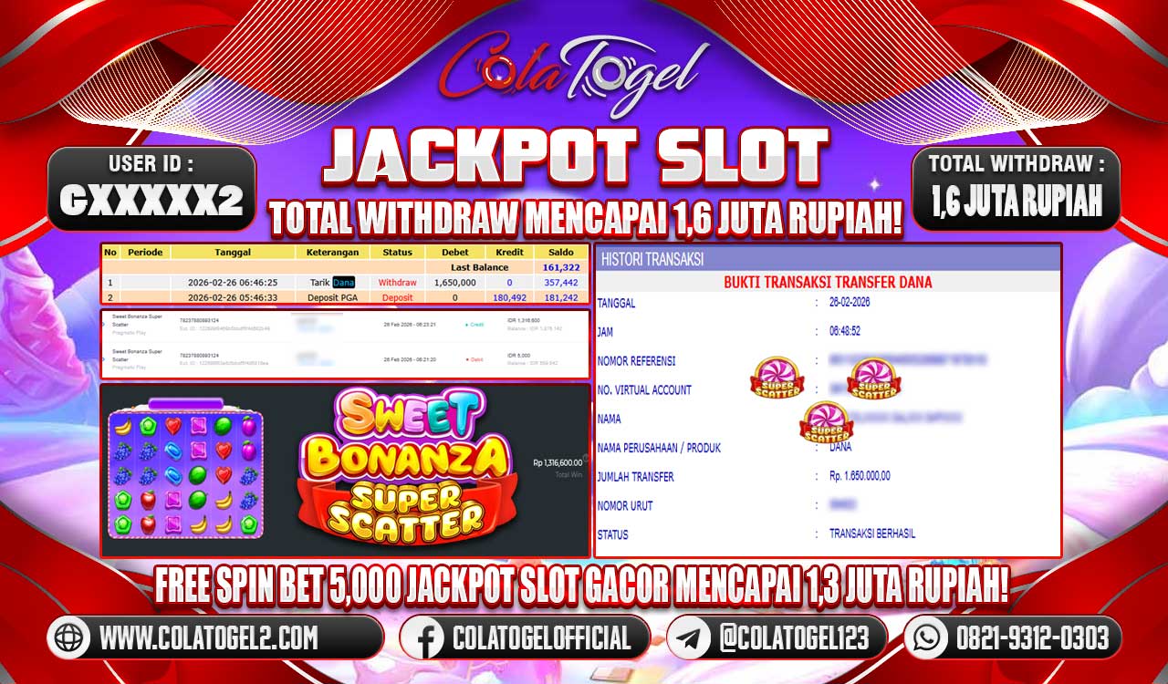 JACKPOT SLOT GACOR!!