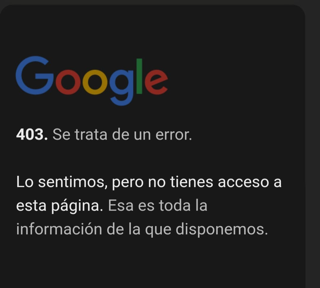 Error al cargar formulario