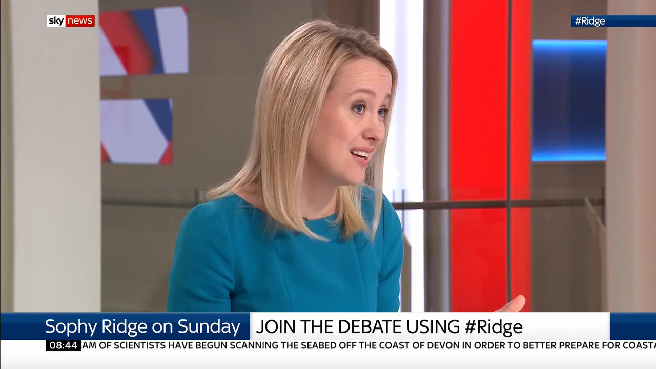 17 November - 08.30.00 - Sophy Ridge On Sunday. A new kind of po