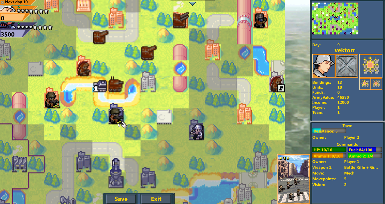 Commander Wars Screenshot (52)