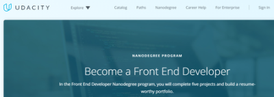 Udacity - Front-End Web Developer Nanodegree nd001 v7.0.0 (2018)