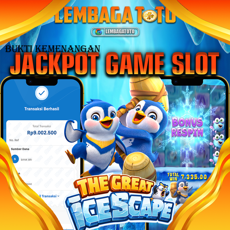 BUKTI JACKPOT 29 SEPTEMBER LEMBAGATOTO THE GREAT ICESCAPE   Rp.9.002.500,- LUNAS