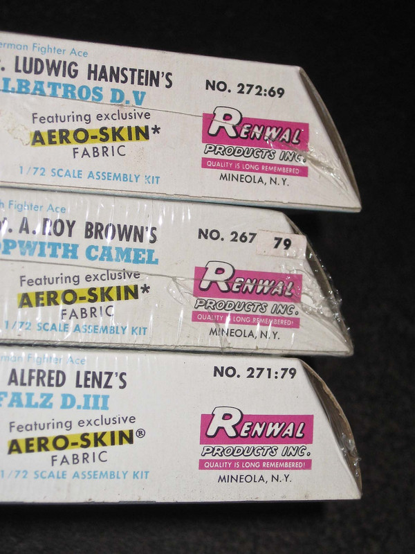 Renwal WWI Price Variations