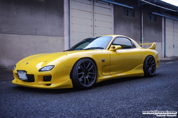 rx7 yellow 7
