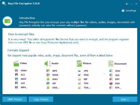 GiliSoft Any File Encryptor 3.3