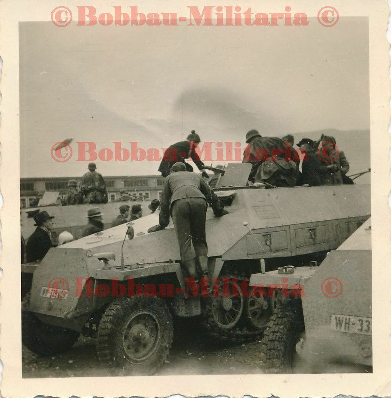 mittlere Schützenpanzerwagen Sd.Kfz. 251 mit Werkzeugkästen WH-3