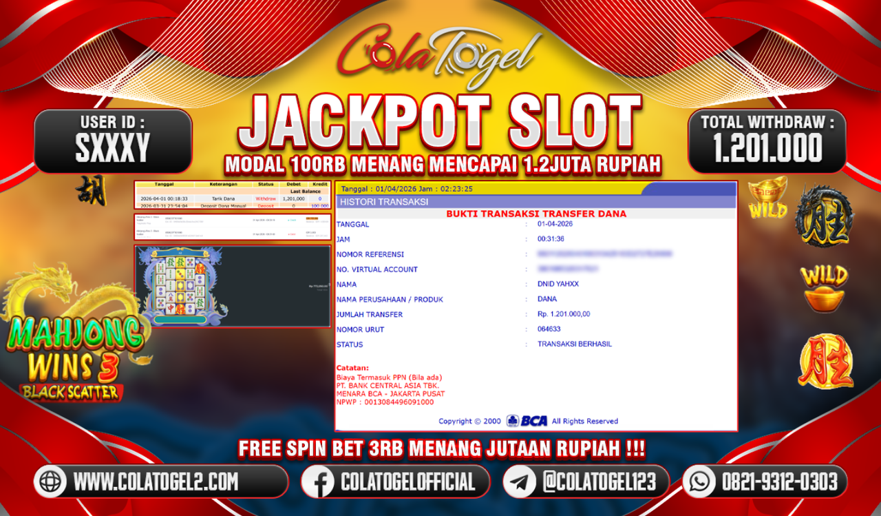 JACKPOT SLOT GACORR!!