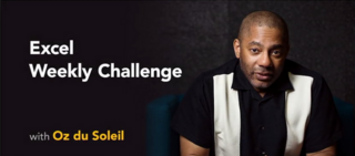 Excel Weekly Challenge (Updated 7262019)