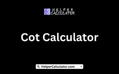 Cot Calculator