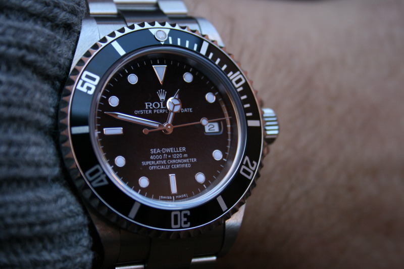Cadran dernières séries Sea Dweller 16600 IMG-3674