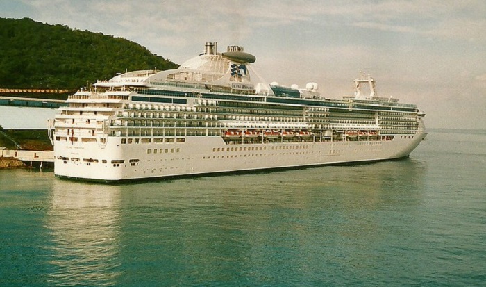 Dengan menggunakan kapal Island Princess, penumpang akan keliling dunia menempuh jarak 34.500 mil laut.