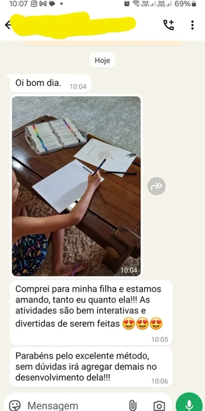Trabalho de Aluna