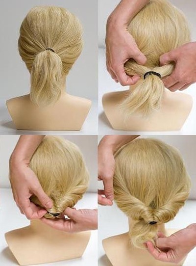 Праздничная прическа на короткие волосы для женщин. Фото, как сделать своими руками по этапам