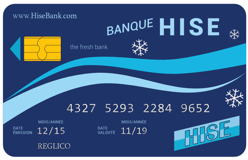 Carte banque HISE