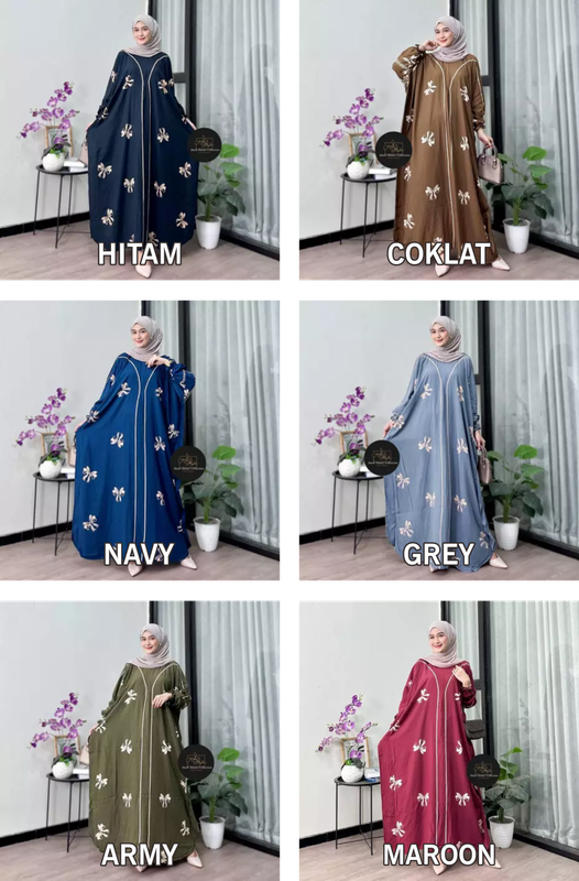 Varian Warna Kaftan