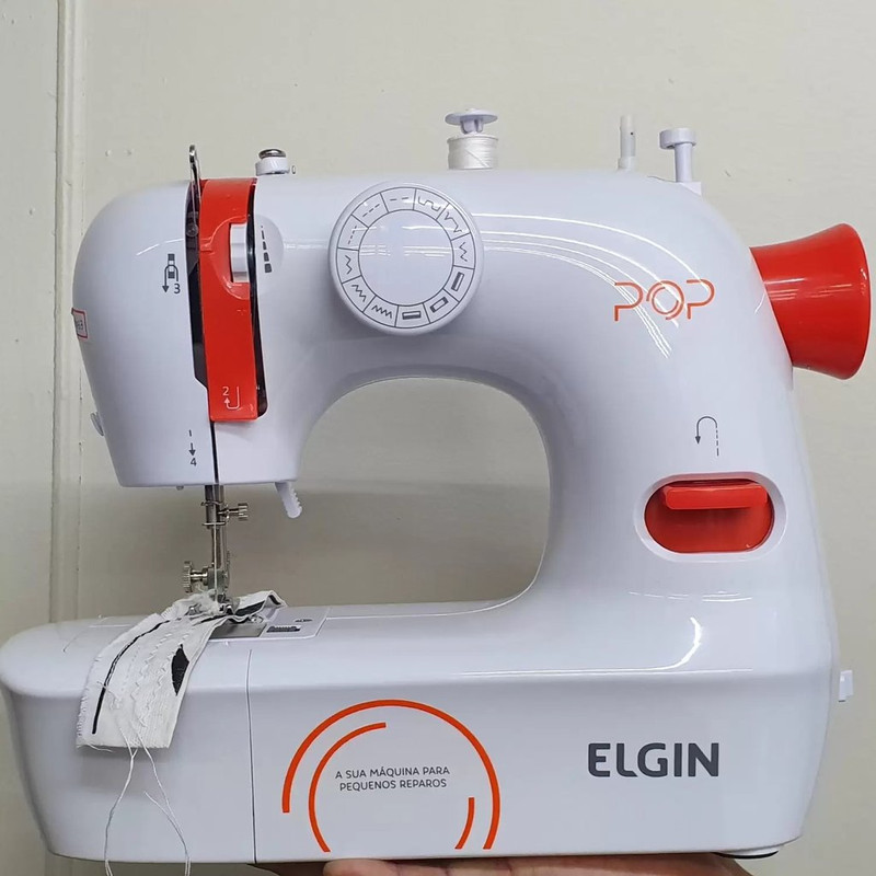 Máquina De Costura Elgin Bl1009 Pop 9 Pontos Bivolt