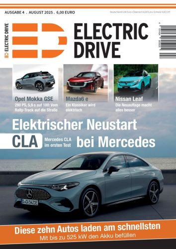 Electric Drive Magazin August-September No 04 2025
Electric Drive Magazin August-September No 04 2025