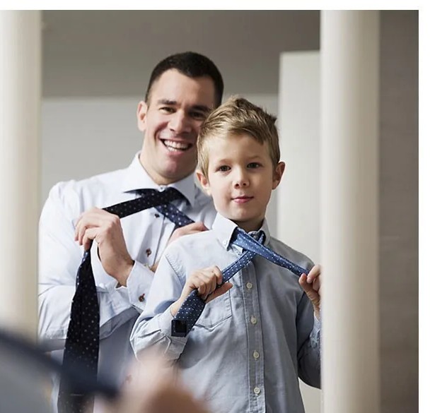 cravatte bimbo bambino