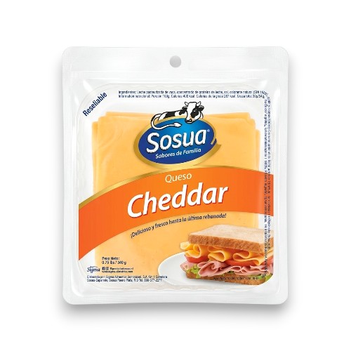 Sosua Queso Cheddar 0.75Lb