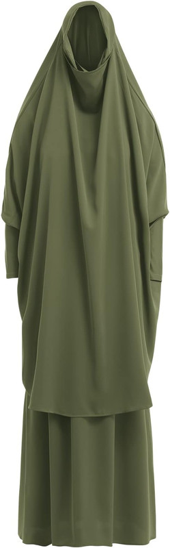 IKADX Prayer Clothes Two-Piece Abaya Set