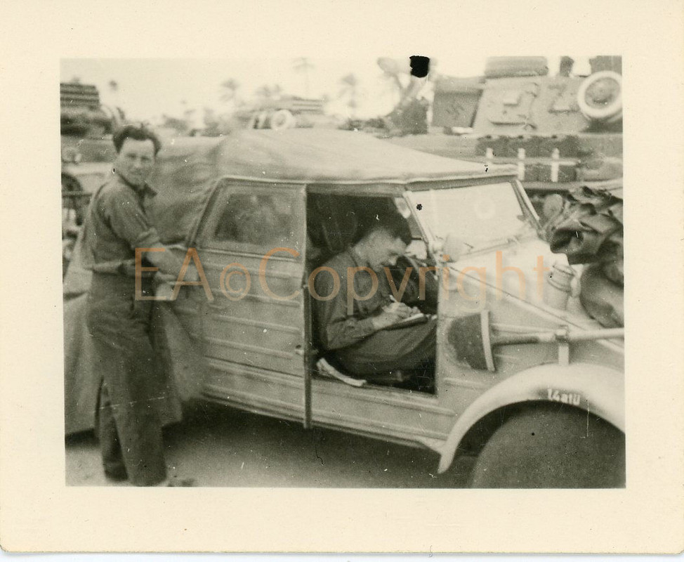 DAK Afrika Afrikakorps WV Typ 82 Kübelwagen 15. 