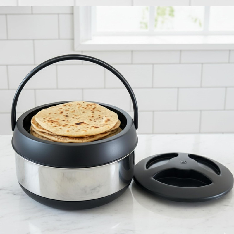 Stainless Steel Hot Box for Roti