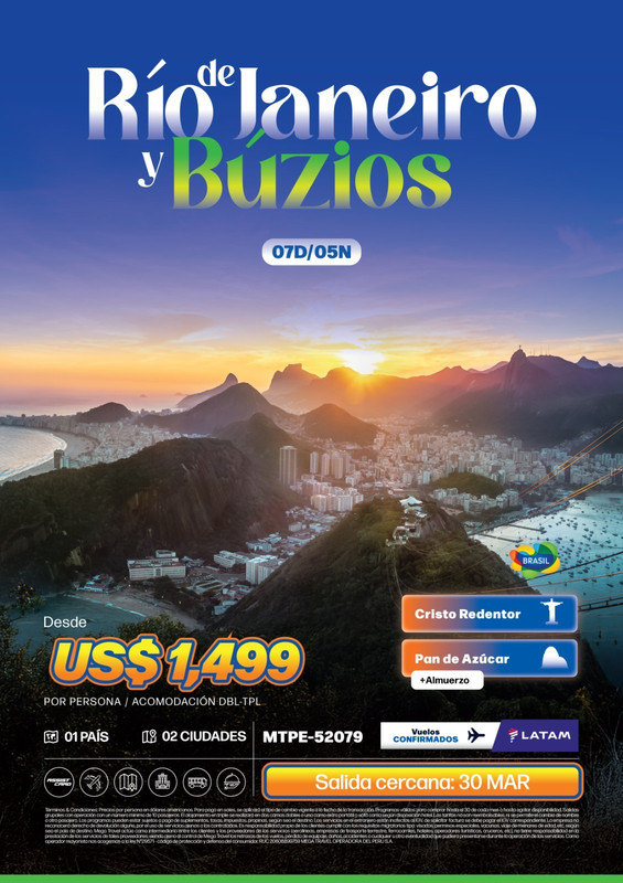 Río de Janeiro y Búzios