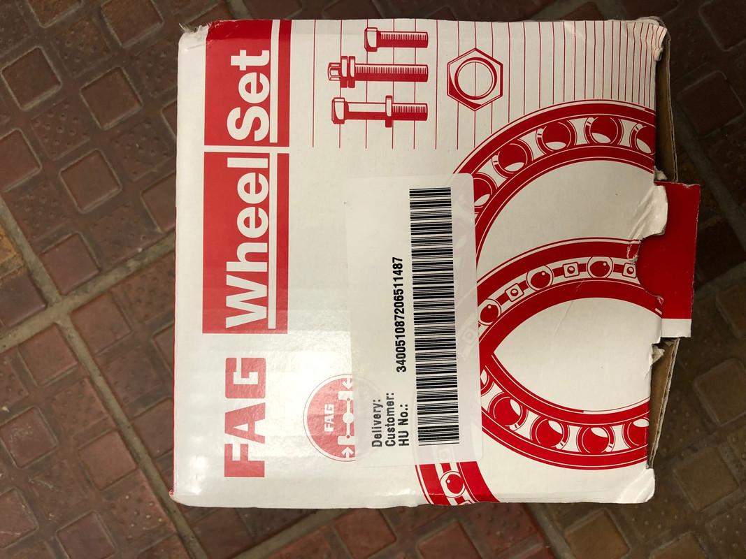 E92 M3 front wheel bearing FAG The M3cutters