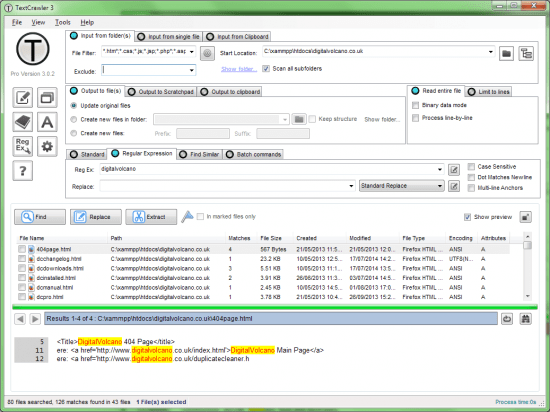 DigitalVolcano TextCrawler Pro 3.1.2