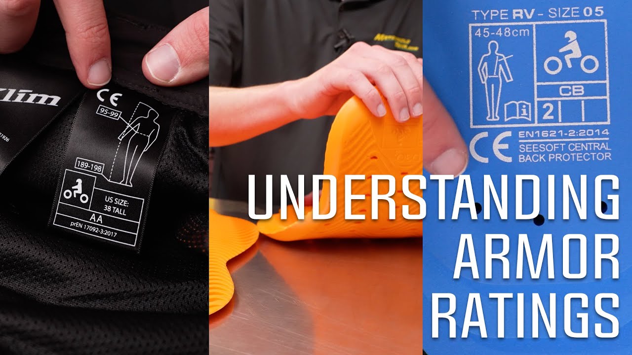 CE Armor and Garment Ratings Explained