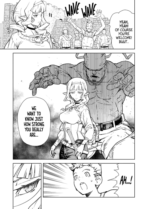 Even the Elf Captain Wants to be a Maiden - c001 (v01) - p007 [web] [Manga UP!] [Oak]