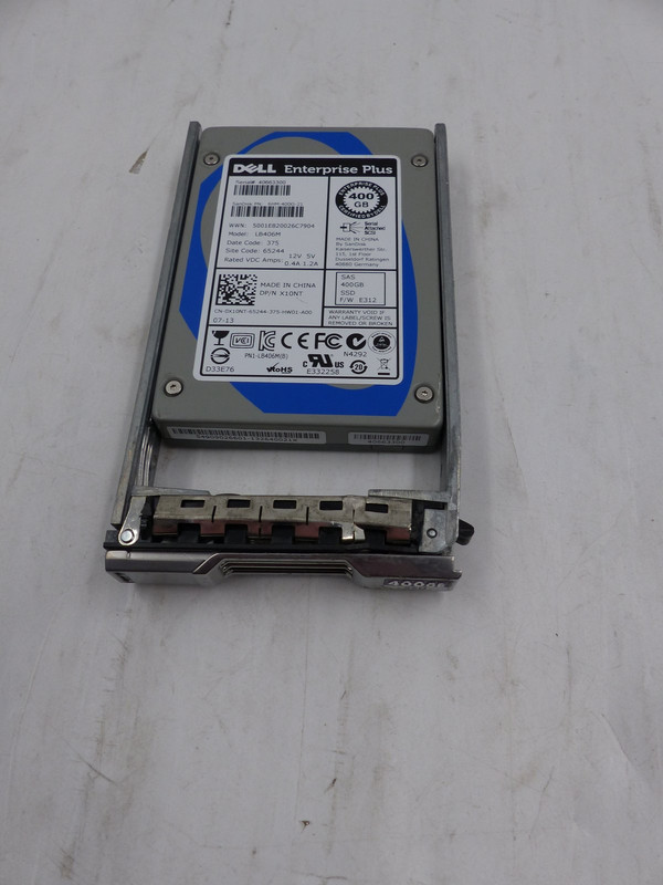 DELL LB406M 2.5" 400GB SAS 6GBPS ENTERPRISE SOLID STATE DRIVE