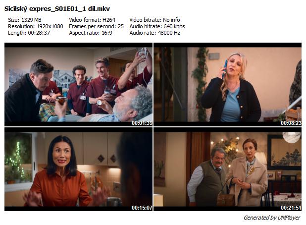 Sicilský expres / Sicilia Express (2025) /S01 /CZ