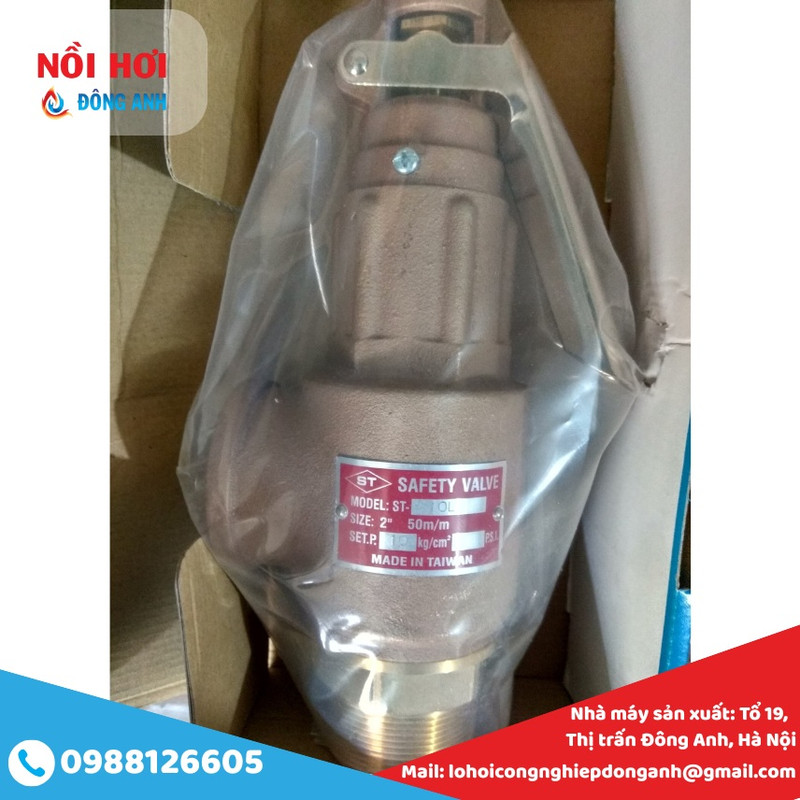 van an toàn ren đồng dn50