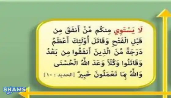 Interpretation-of-Not-equal-among-you-are-those-who-spent-before-the-conquest-and-fought